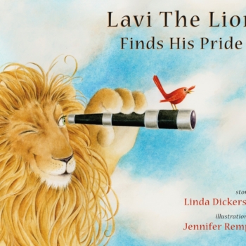 Jennifer illustrated 'Lavi the Lion'