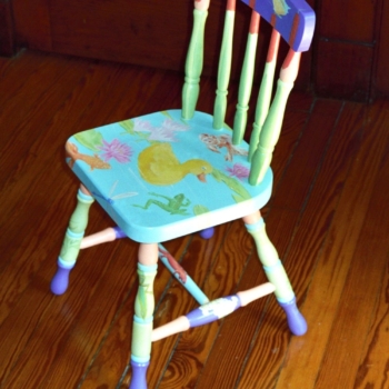 Duckie child's chair.