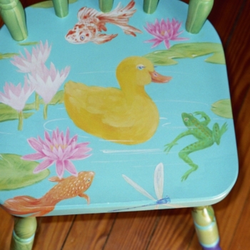 Duckie child's chair