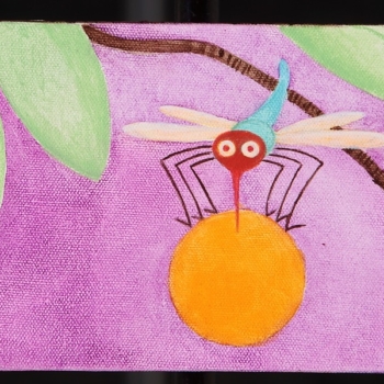 Child's painting - mosquito