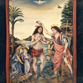 "John the Baptist" tapestry
