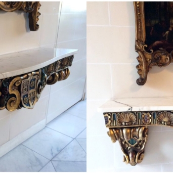 Console table restoration.