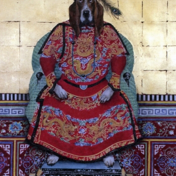 'Year of the Dog' painting.