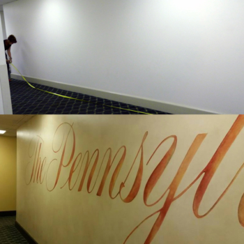 Before and after: Restoration of historic Pennsylvanian Apartments lobby